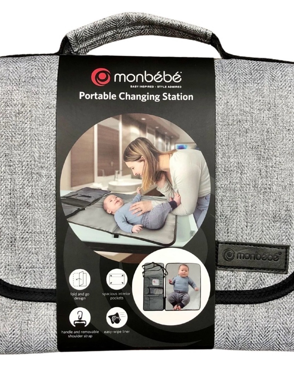 Monbebe portable changing station